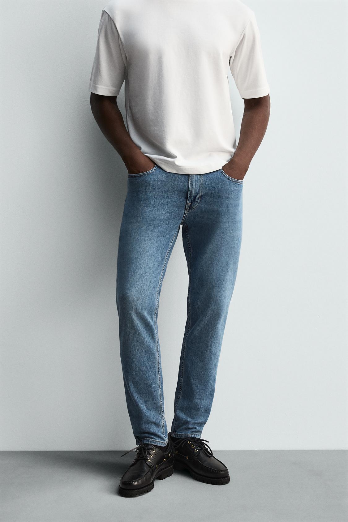 Regular Fit Jeans Hellblau