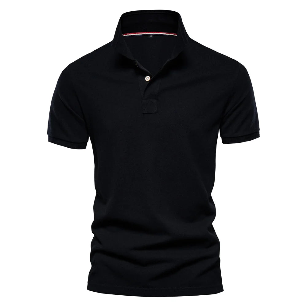 Baumwoll-Basic-Polo