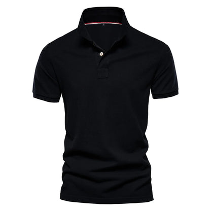 Baumwoll-Basic-Polo