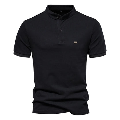 Baumwoll-Basic-Polo