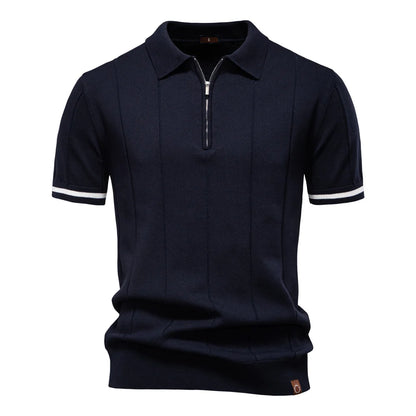 Baumwoll‑Strick‑Polo