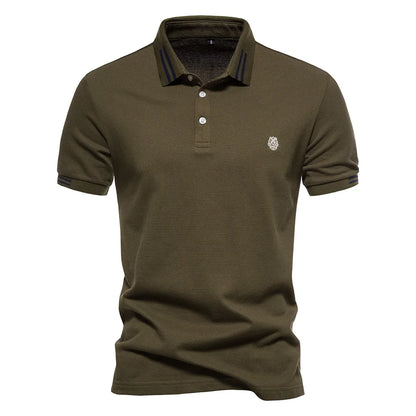 Baumwoll-Basic-Polo